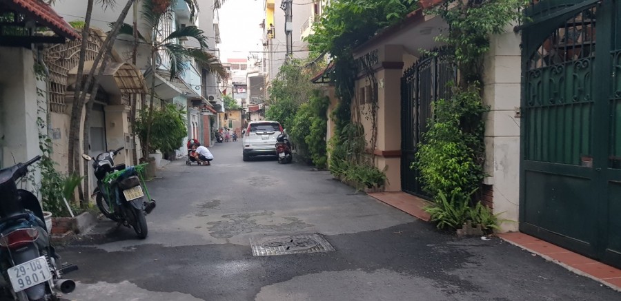 Bán nhà 115m2 rộng 6.5m ô to tránh phân lô 381 Nguyên Khang Yên Hòa Cầu Giấy.