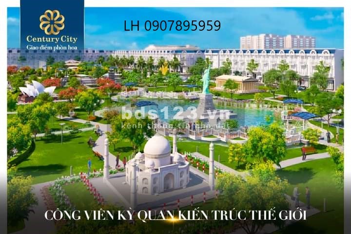 Đất nền khu vực sân bay - Century City dự án vàng - Chiếu khấu hấp dẫn - Tiềm năng sinh lời cao