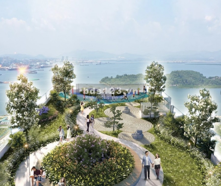 Căn hộ chung cư cao cấp The Ruby Hạ Long - View Biển. Nằm ngay ở khu đô thị mới Cao Xanh