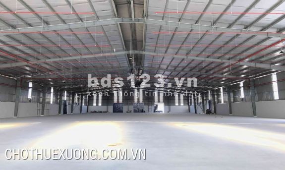 Cho thuê nhà xưởng tổng 15000m2 ở Lý Thường Kiệt Hưng Yên, giá 57 nghìn/m2/tháng