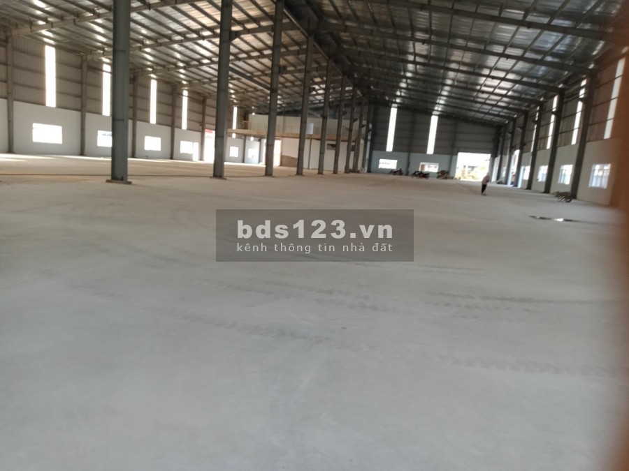 Cho thuê kho diện tích sử dụng 3280m2 KCN Hải Sơn Đức Hoà Hạ Long An