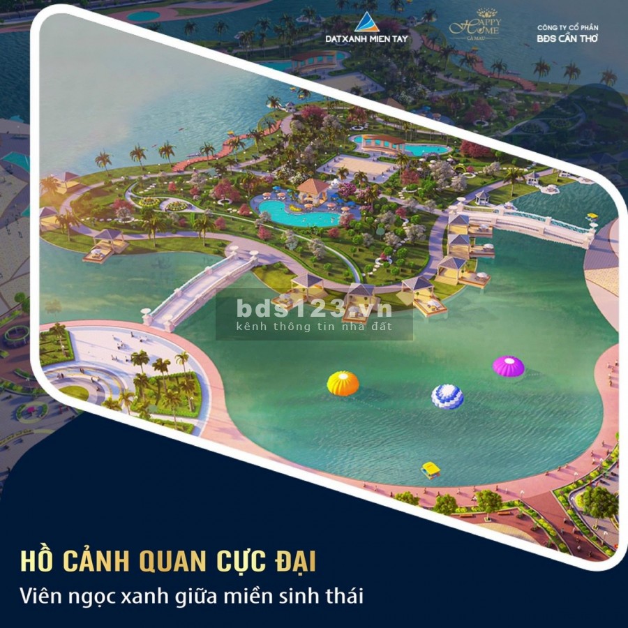 Happy Home Thành Phố Cà Mau, tậu đất vàng chỉ từ 350 triệu, sổ đỏ chính chủ