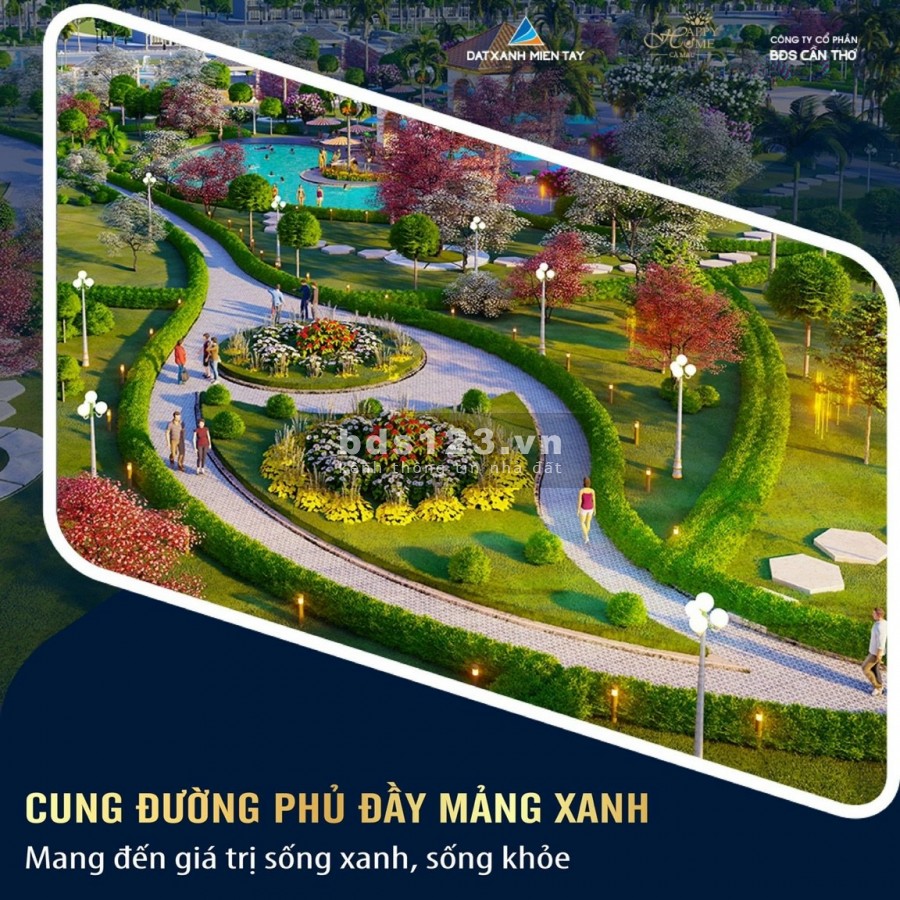 Happy Home Thành Phố Cà Mau, tậu đất vàng chỉ từ 350 triệu, sổ đỏ chính chủ