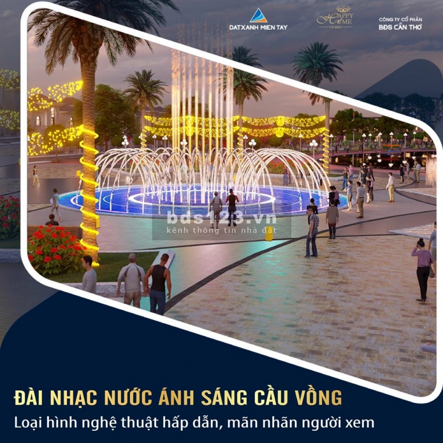 Happy Home Thành Phố Cà Mau, tậu đất vàng chỉ từ 350 triệu, sổ đỏ chính chủ
