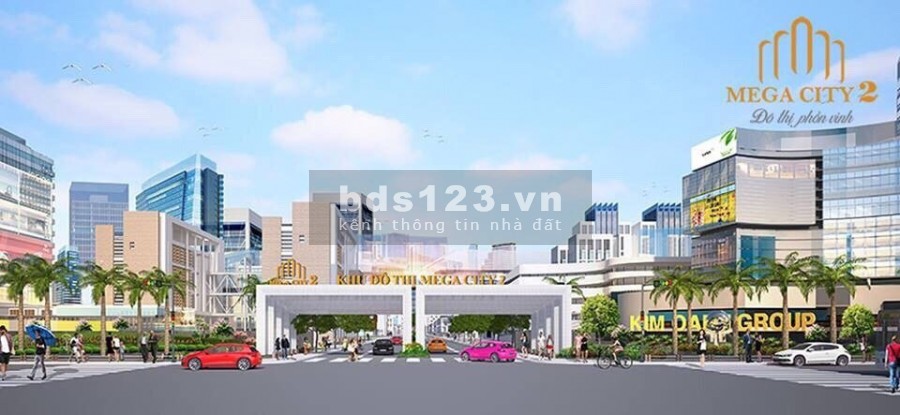 Bán đất nền khu Mega City 2 mặt tiền 25C kết nối sân bay, trung tâm hành chính Nhơn Trạch