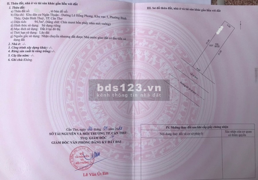 Bán nhanh nền đối diện trường học giá rẻ, đầy đủ tiện tích, đô thị cao cấp