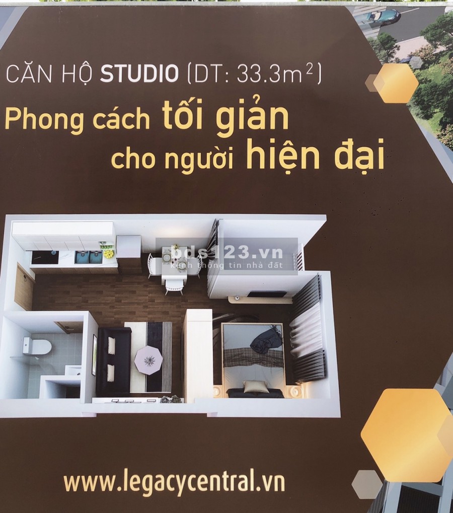 Bán căn hộ chung cư Legacy Central sở hữu căn hộ tại thành phố Thuận An, lhcc