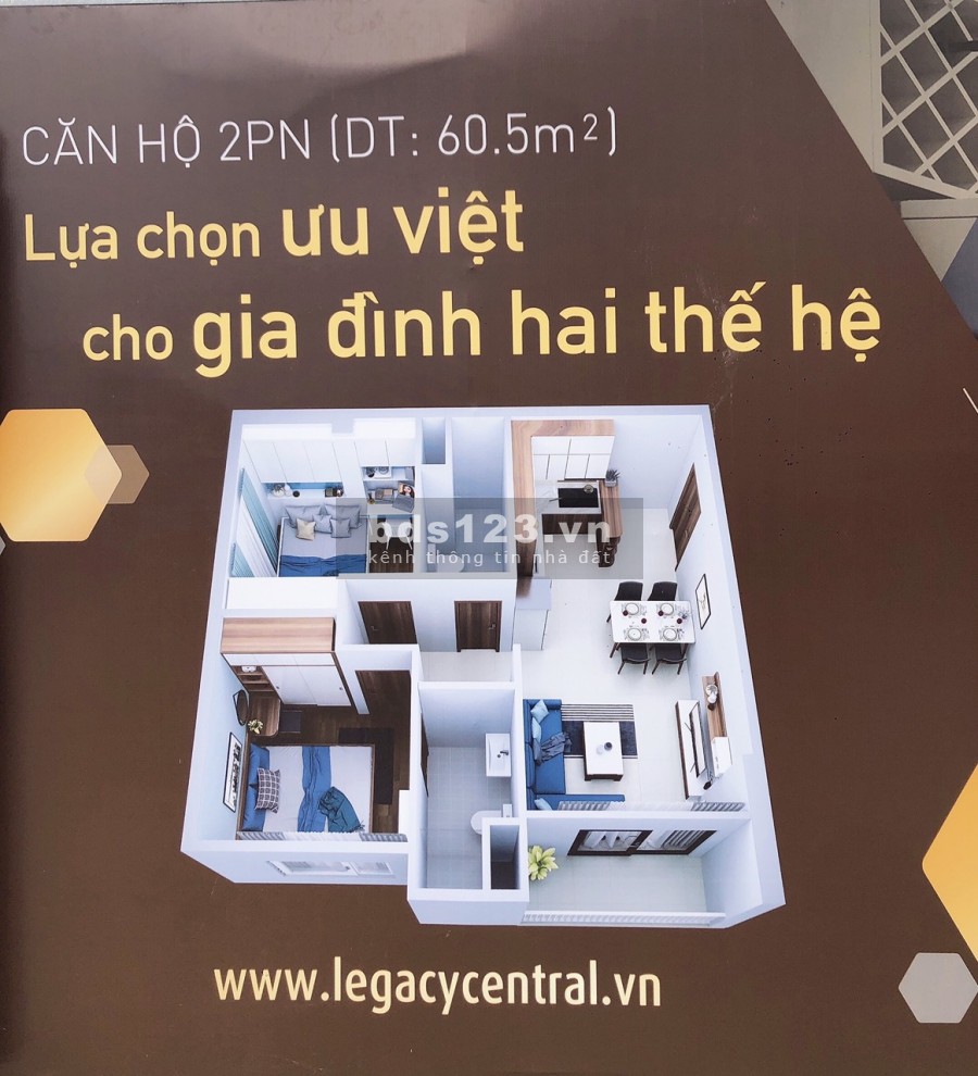 Bán căn hộ chung cư Legacy Central sở hữu căn hộ tại thành phố Thuận An, lhcc