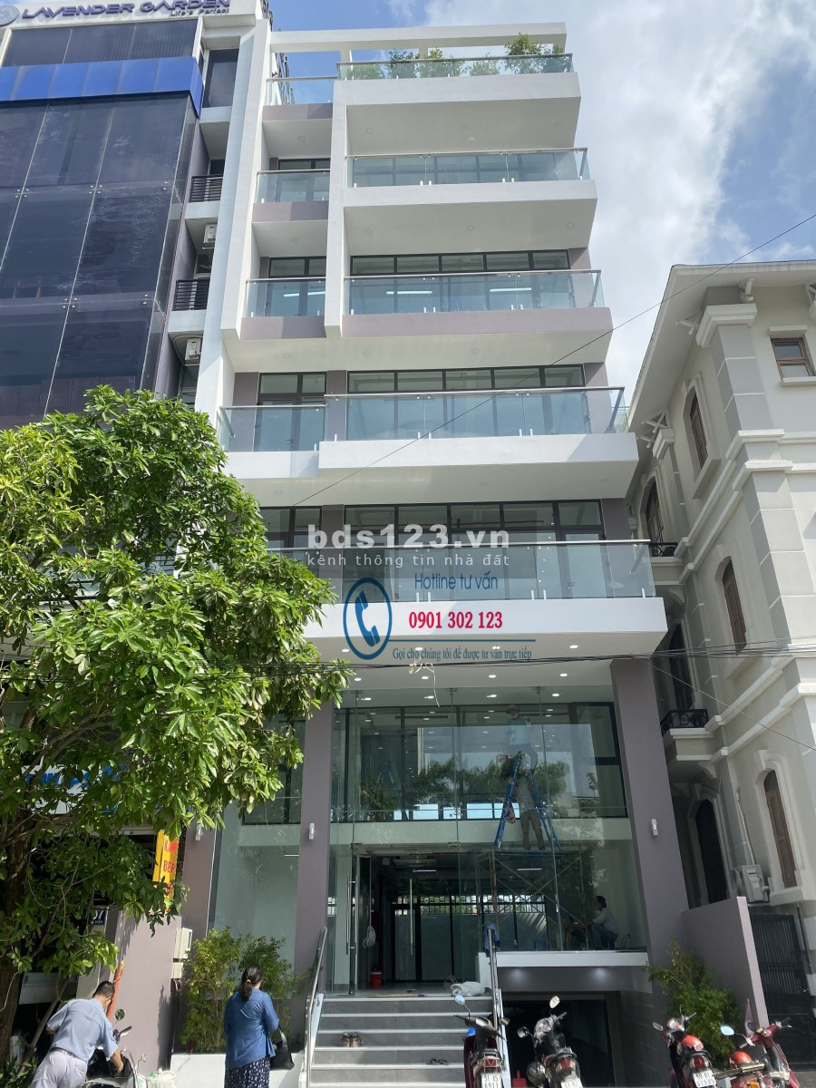 Cho thuê Tòa nhà vp 937m2 hầm 7 lầu sàn trống suốt Khu Hành chính QUận 213490112