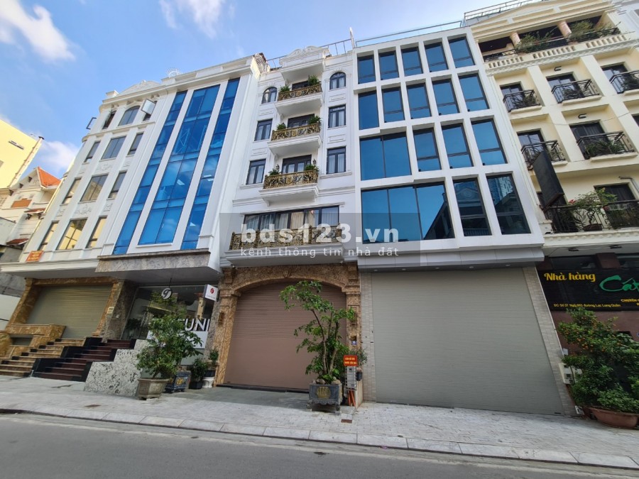 Cho thuê tòa văn phòng đường Võ Chí Công: DT90m2x6 tầng, mặt tiền 6m, giá thỏa thuận