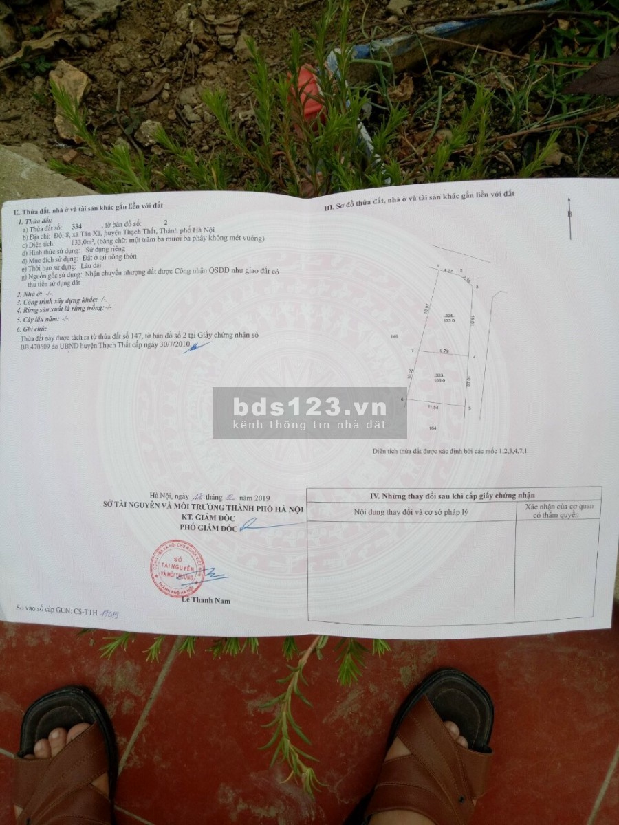 Chính chủ NB Lô góc 133m truc chính thôn 8 - Tân xã, đường ô tô tránh nhau thoải mái