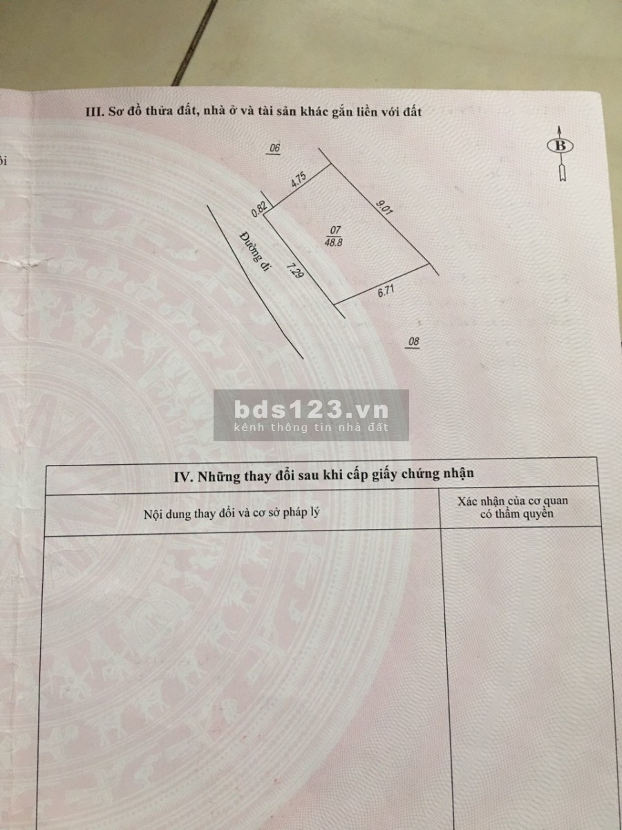 Bán đất chưa đến 1 tỷ, có ngay lô đất gần bến xe Sơn Tây, khu dân cư, lh 0965528169