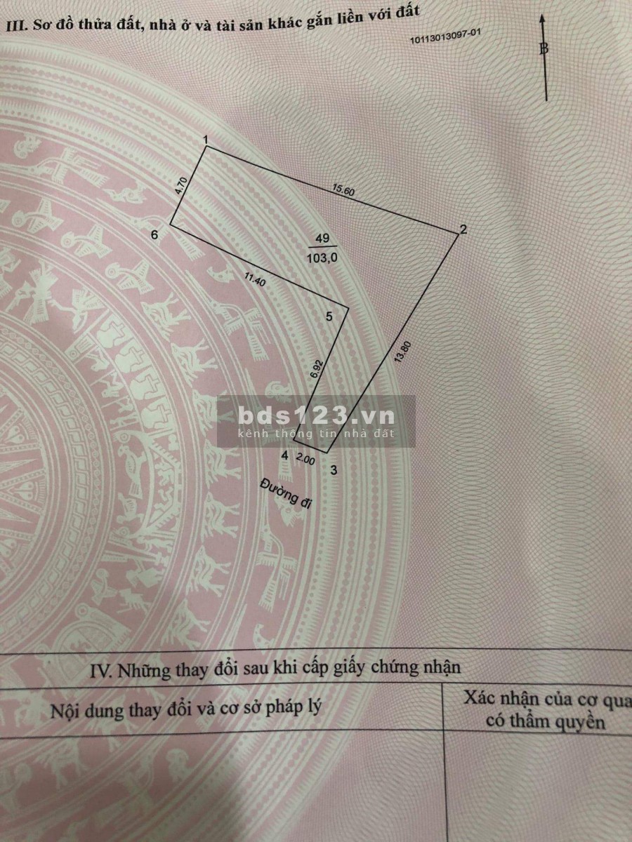 Bán nhà Lạc Long Quân, diện tích 103m2, vị trí gần Hồ Tây, giá hơn 60 triệu/m2