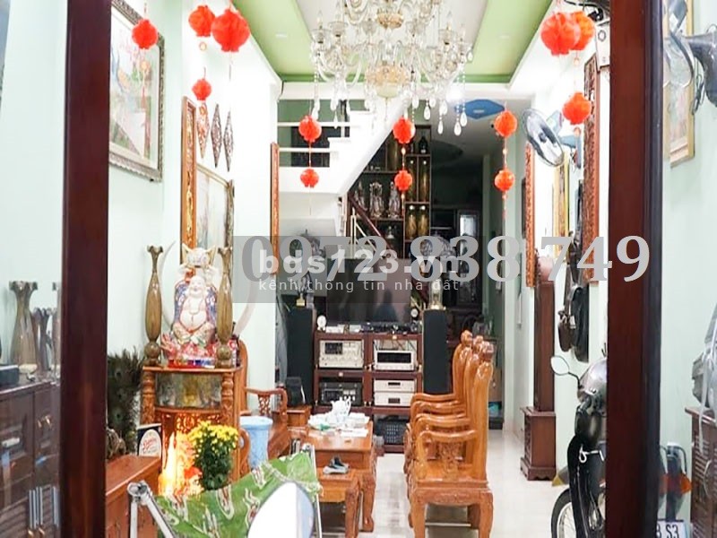 Nhà 68m2, HXH đường Tăng Bạc Hổ, P11, Bình Thạnh, 4 tầng, Bán gấp.
