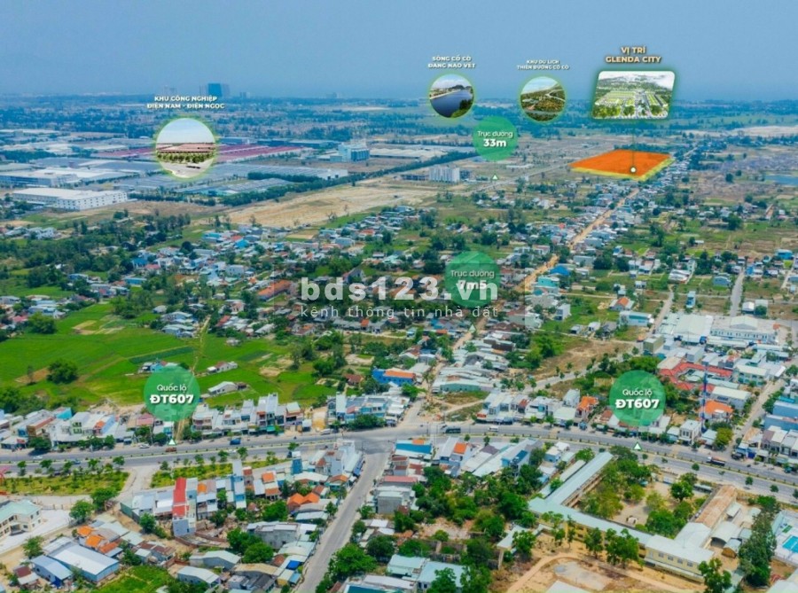 Cần tiền bán đấy ngay khu công nghiệp Điện Nam - Điện Ngọc cách chợ 500m, giá chỉ 820 triệu