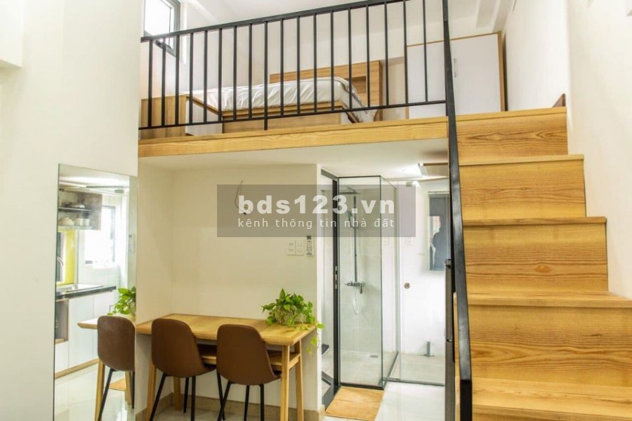 Cho thuê căn hộ sinh viên đại học Hutech Bình Thạnh, còn mới, có gác rộng