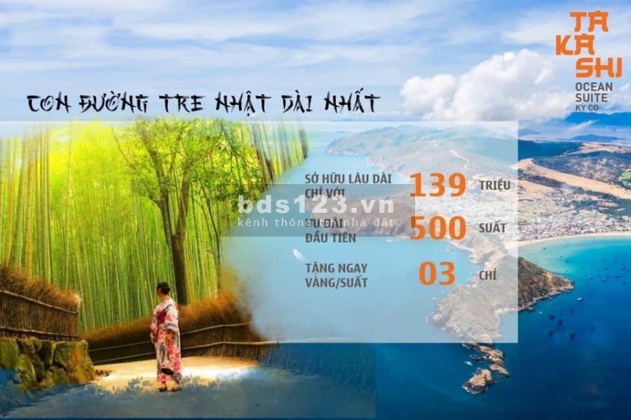 Căn hộ Nhật tại Quy Nhơn sở hữu ngay chỉ từ 300 triệu, cc Takashi Ocean Suite