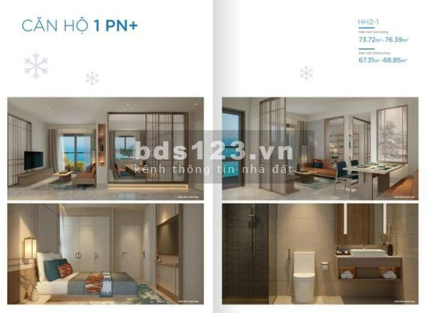 Căn hộ nghỉ dưỡng cao cấp Takashi Ocean Suite, có sổ hồng lâu dài, thanh toán 20%