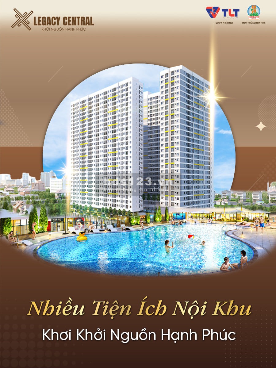 Legacy Central - Giấc mơ an cư trong tầm tay, ngân hàng hỗ trợ vay 70% giá trị căn hộ