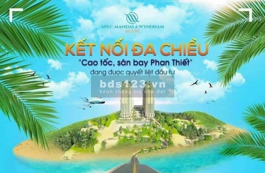 Căn hộ Apec Mandala Mũi Né Wynham Mũi Né, hỗ trợ vay với lãi suất 0%