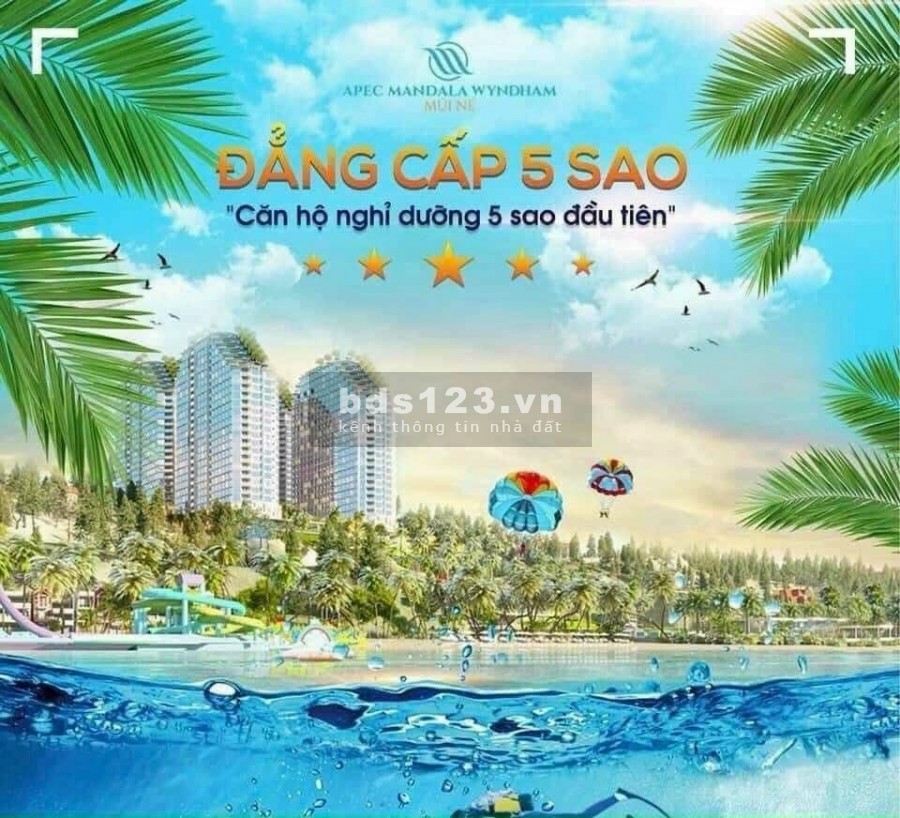 Căn hộ Apec Mandala Mũi Né Wynham Mũi Né, hỗ trợ vay với lãi suất 0%