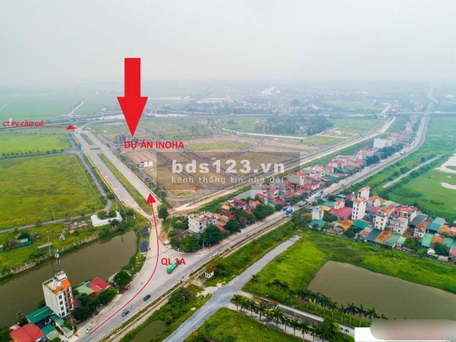 Đất nền Hà Nội Inoha city tiềm năng sinh lời, đối kcn đã hoạt động, lh 0845678765