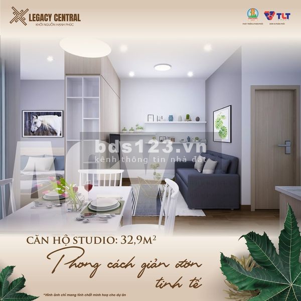 Legacy Central - Giấc mơ an cư trong tầm tay, ngân hàng hỗ trợ vay 70% giá trị căn hộ