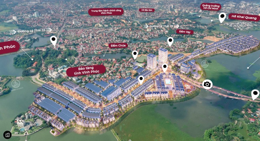 Siêu hot dự án đất nền đầu tư sinh lời nhanh tại thành phố Vĩnh Yên cạnh sân golf Đầm Vạc, giá tốt