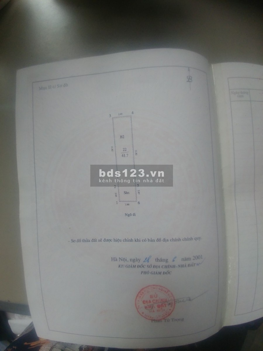 Nhà phân lô cán bộ, ô tô đỗ cửa, cực hiếm. Bách khoa dt 42m2, đúc 3 tầng, giá 6 tỷ