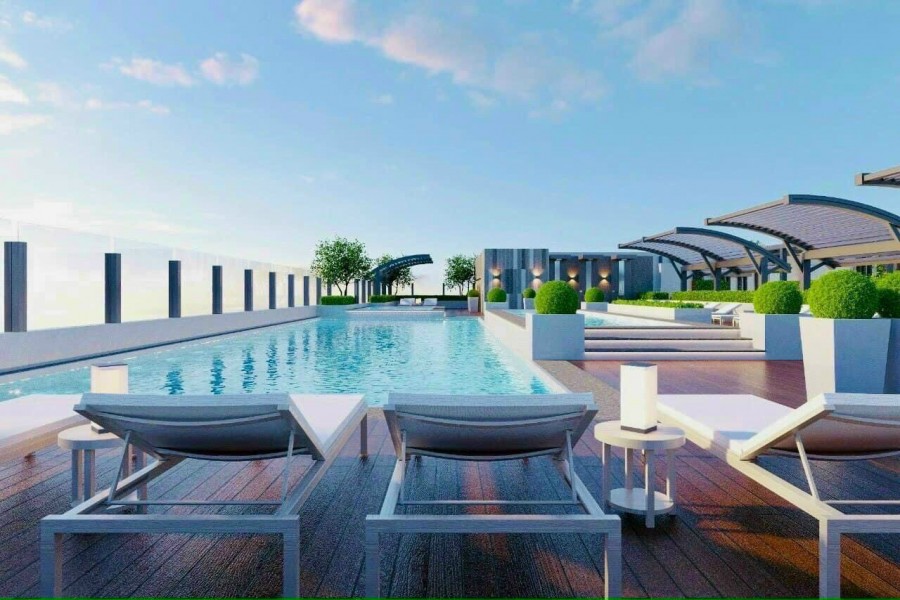 Căn hộ biển tại thành phố Vũng Tàu. Vị trí gần biển, đây sẽ là lựa chọn tốt, view trực diện biển
