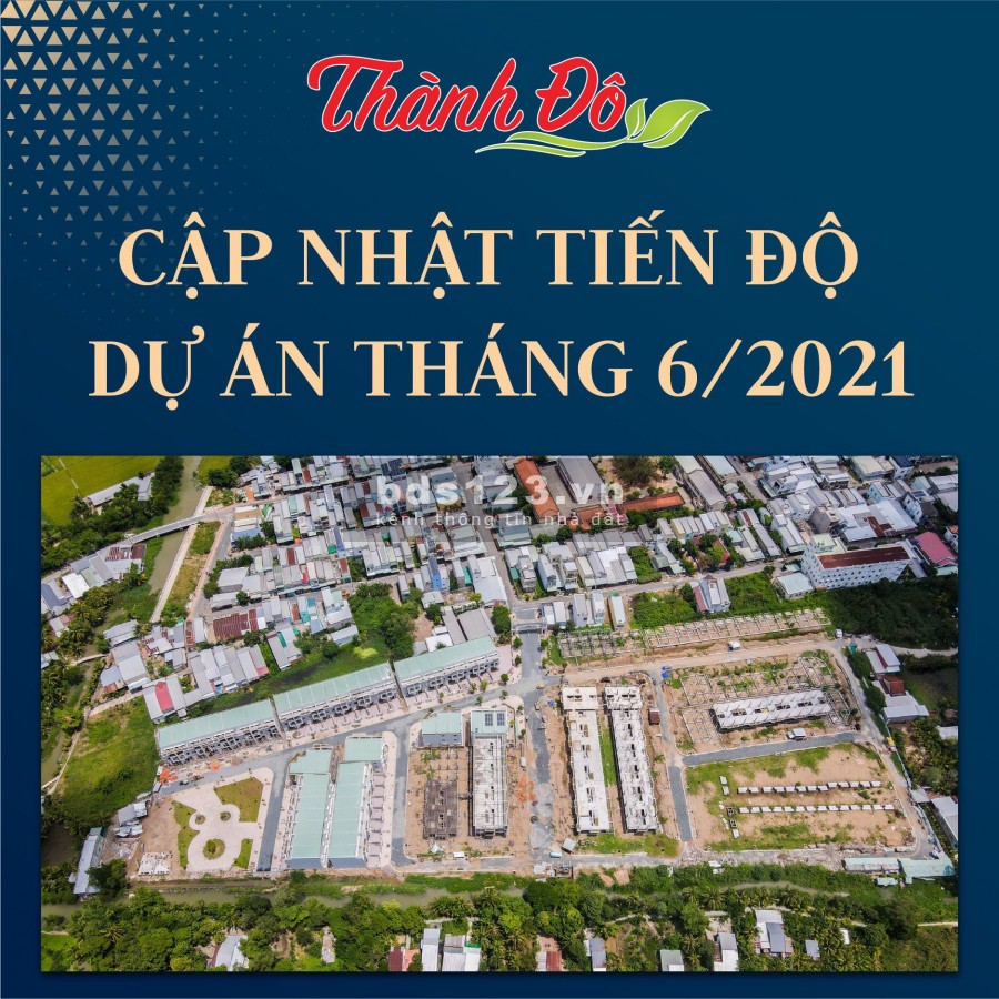 Nhà liền kề đẳng cấp tại Cần Thơ giá từ 2 tỷ 5 triệu Khu đô thị Thông Minh Thành Đô