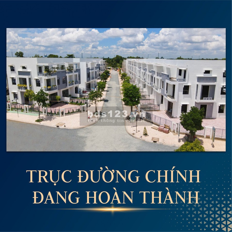 Nhà liền kề đẳng cấp tại Cần Thơ giá từ 2 tỷ 5 triệu Khu đô thị Thông Minh Thành Đô