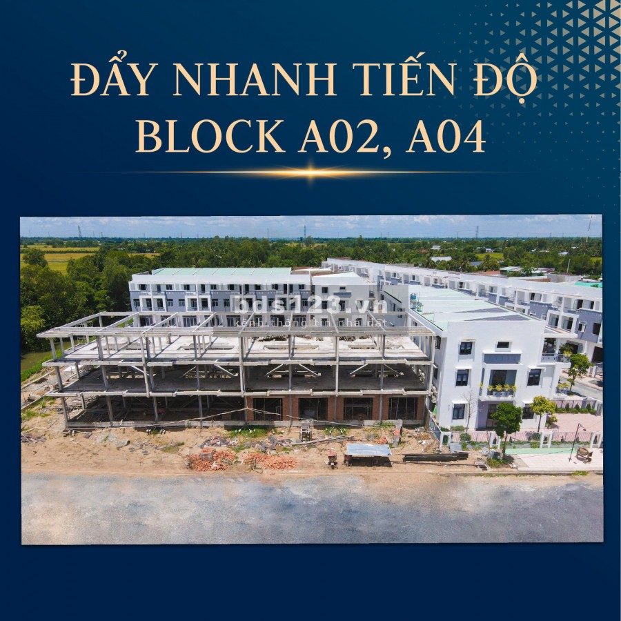 Nhà liền kề đẳng cấp tại Cần Thơ giá từ 2 tỷ 5 triệu Khu đô thị Thông Minh Thành Đô