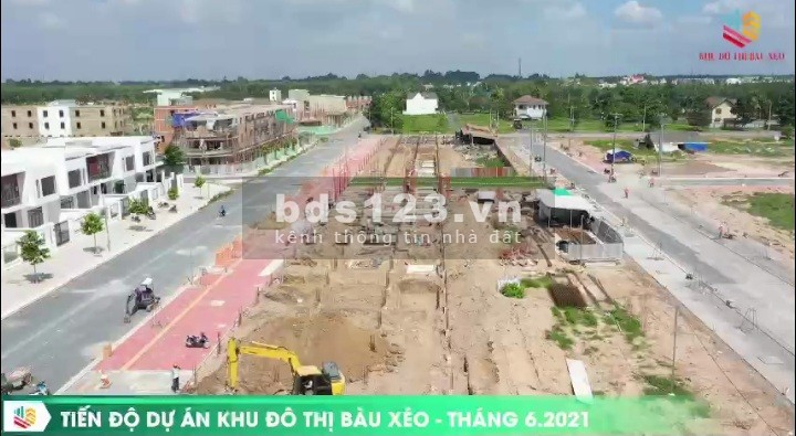 Bán hơn 50 căn nhà mặt phố Trung tâm Thị trấn Trảng Bom Đồng Nai giá bán 40 triệu/m2.