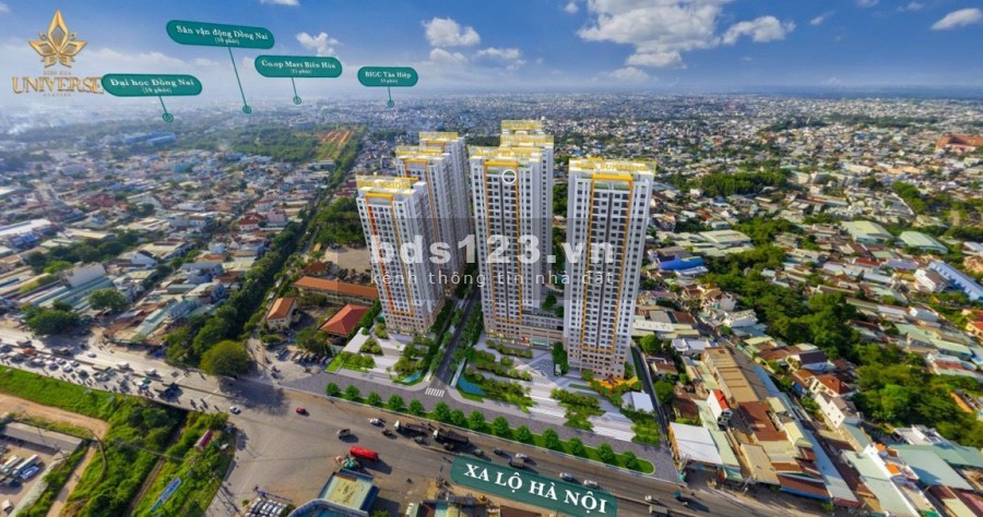 Căn hộ cao cấp Biên Hòa Universe Complex chiết khấu khủng mùa dịch
