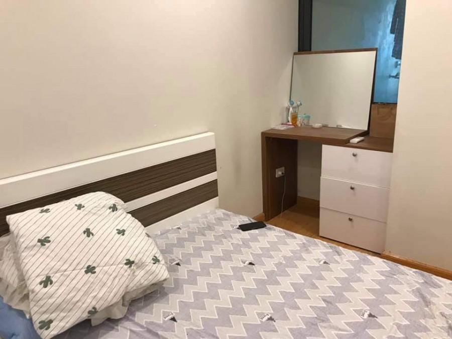 Cho thuê chung cư Gelexia 885 Tam Trinh- Hoàng Mai, 2PN, full đồ, 8 triệu/tháng