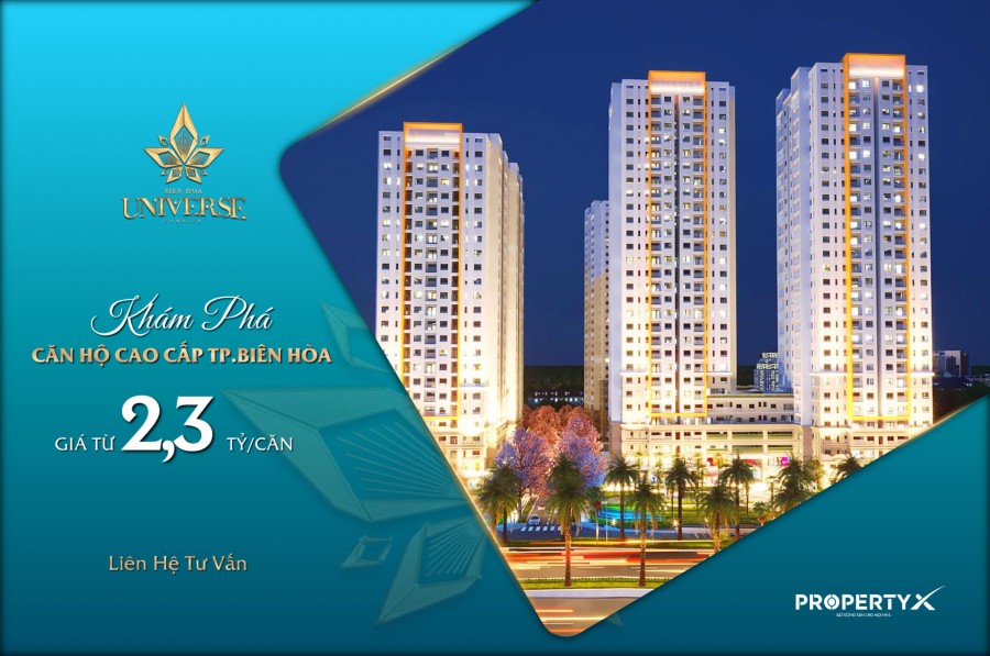 Căn hộ cao cấp Biên Hòa Universe Complex, chiết khấu 1 căn từ 5% - 8%/sản phẩm, lhcc