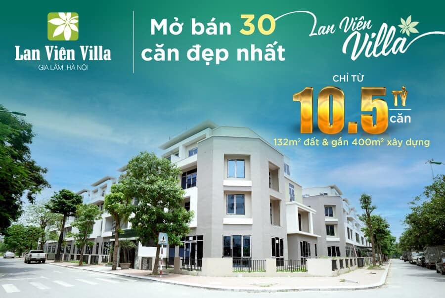 Bán biệt thự liền kề khu đô thị Đặng Xá Gia Lâm chỉ 10,2 tỷ/ căn liên hệ 0961822892