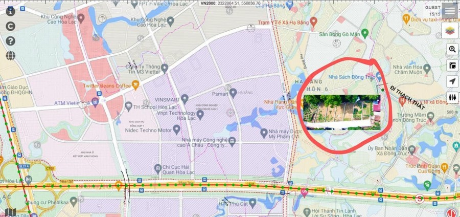 Chính chủ bán lô đất sát vách công nghệ cao Láng Hòa Lạc, Hà Nội giá tốt nhất mùa dịch