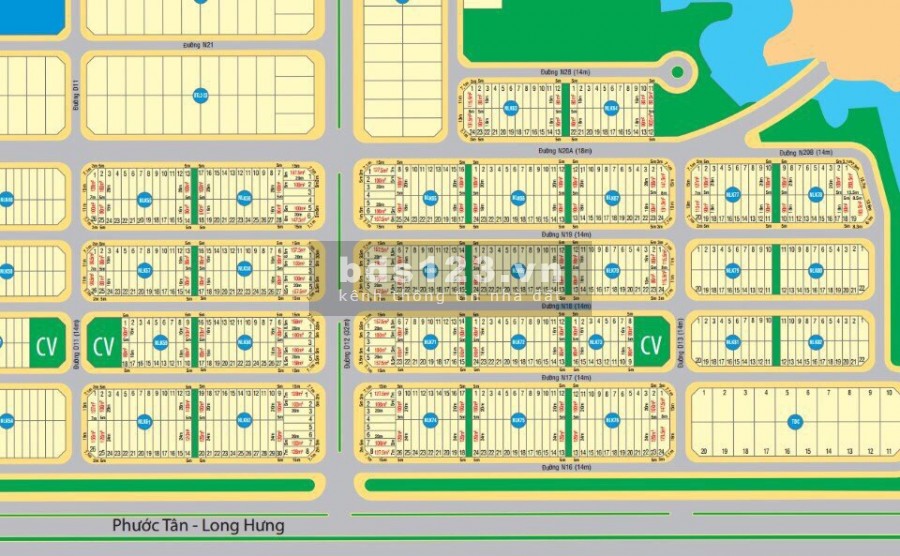 BĐ Paradise Riverside, đối diện sân golf Long Thành, gần dự án Aqua City, Long Hưng, LH 0937678269 .