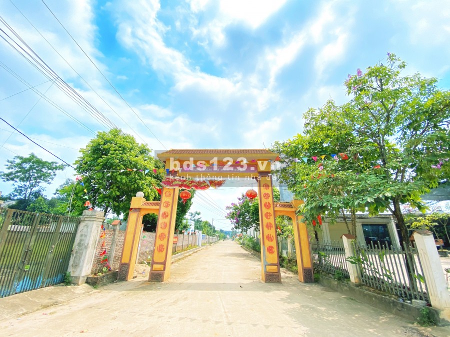 Chào bán 4 lô đất độc quyền tại vị trí đẹp nhất khu tái định cư Đồng Doi Yên Bài Ba Vì