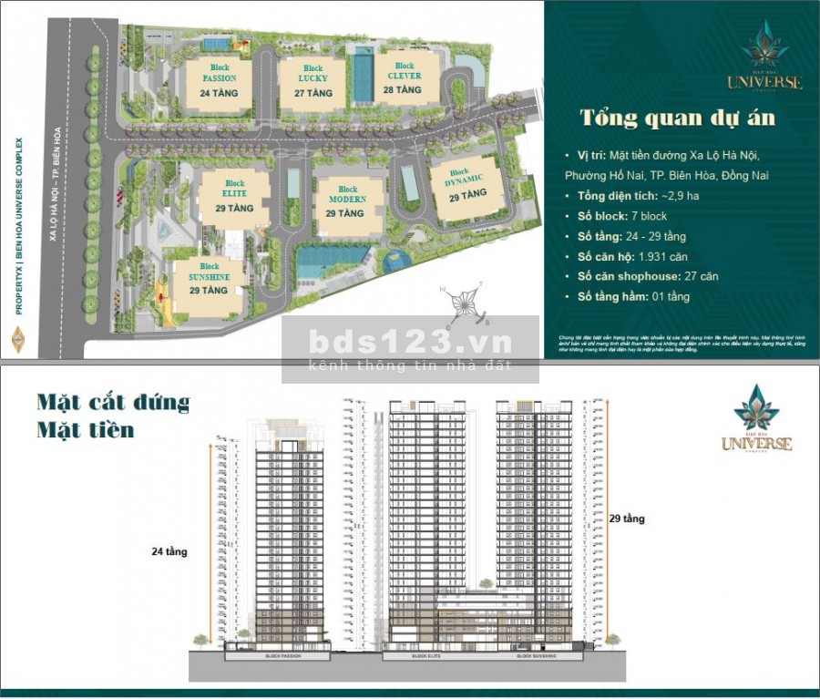 Đầu tư căn hộ Biên Hòa Universe complex, nhận ngay tiền mặt 700 triệu, giá 2 tỷ