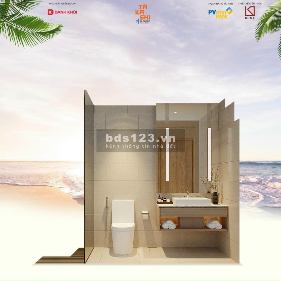 Căn hộ 4 sao, sát biển sổ hồng lâu dài, giá chỉ 300tr/căn chiết khấu lên tới 12%