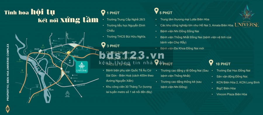 Bán căn hộ 5 sao chung cư Biên Hoà Universe Complex, chiết khấu cao, chính sách ưu đãi lớn