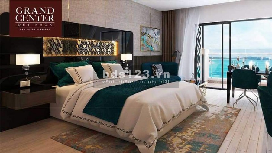 Chính chủ bán gấp căn 1PN cao cấp, tặng 1 năm phí quản lý, cc Grand Center Quy Nhơn
