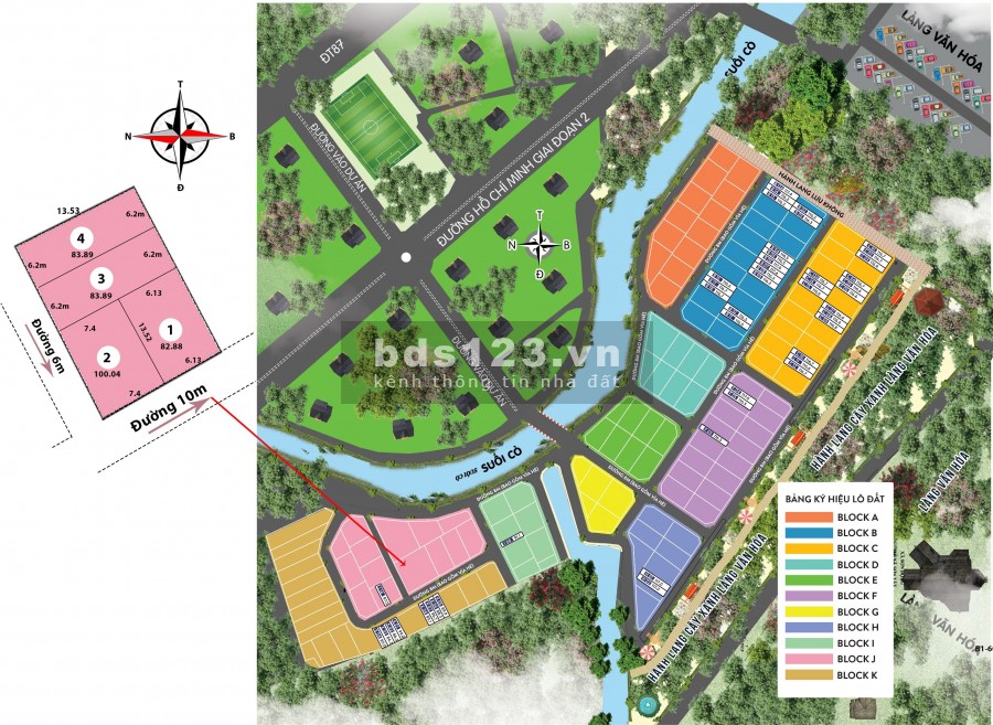 Chào bán 4 lô đất độc quyền tại vị trí đẹp nhất khu tái định cư Đồng Doi Yên Bài Ba Vì
