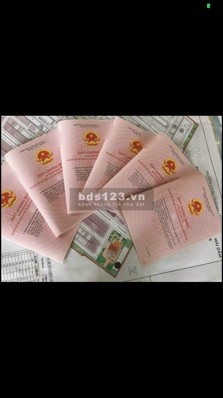 Bán nền đẹp thổ cư giá chỉ 750 triệu, diện tích 80m2, ngân hàng hỗ trợ 70%