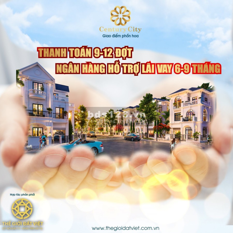 Bán nhà phố leìn kề tại dự án Century City pháp lý hoàn thiện, thi công hạ tầng thần tốc