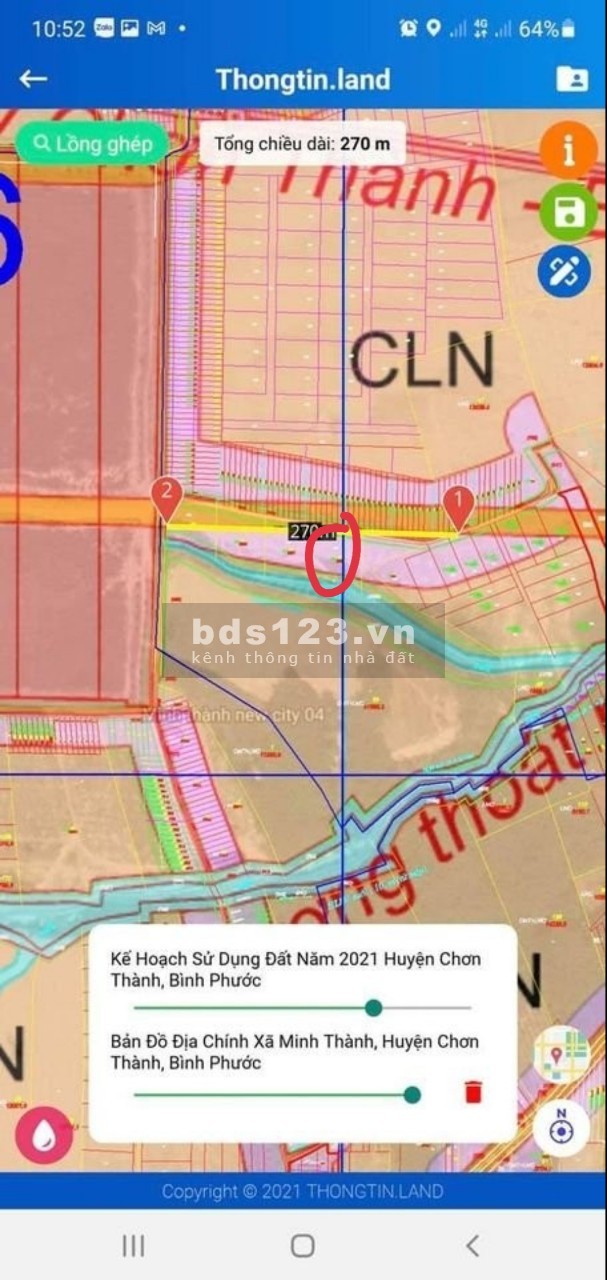 Tôi có đầu tư 1 cặp liền kề 550m2 nằm ngay cổng ra Khu CN Becamex giá 2tr/m2