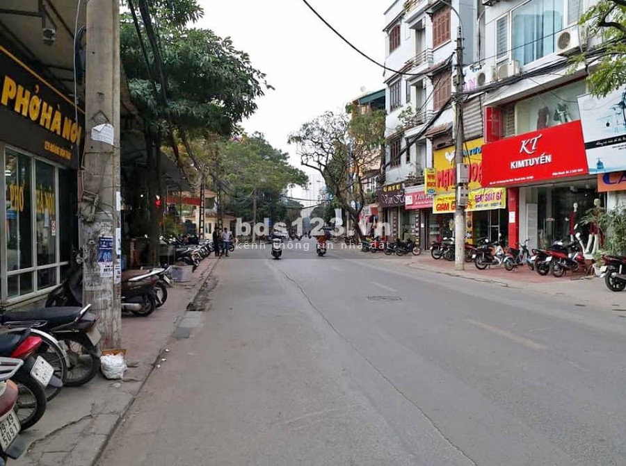Bán Đất Phân Lô, mặt ngõ ô tô, kinh doanh, phố Phan Văn Trường, Cầu Giấy, dt 48m2, giá 9.6 tỷ